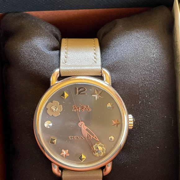 coach Delancey Watch With Charm Dial, 36 Mm - Picture 1 of 3